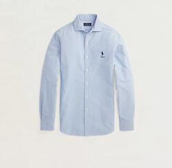  Kék Pamut Ing Elegáns Logóval XL__XL