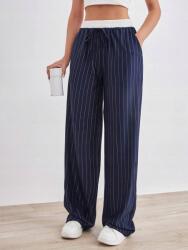 Shein IC52202 Shein Tall Laza Csíkos Anyagú Nadrág (40) L