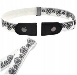 EdiBazzar Rugalmas öv női nadrághoz állítható divatos öv gumis csattal (Regulowany uniwersalny pasek do spodni)