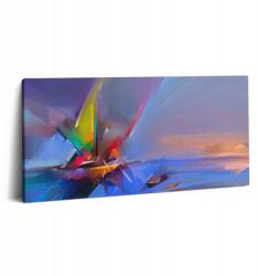 Wallfluent Vászonkép Canvas Vendégszobabe Dekoratív Tengeri tájkép 100x50 cm (010030010010000074646)