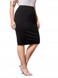 Shein Curve Ceruzaszoknya Fekete Csíkos Casual 42 XL__XL