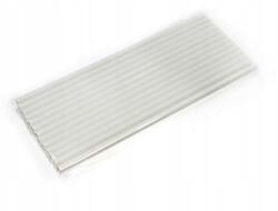  Szívószál környezetbarát papírcső 25 db fehér (MJ12527)