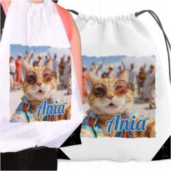 Wyczaruj Prezent Táska Hátizsák Gyerek Iskolába Vicces Macskák Cicák Ajándék Név