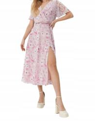 Mohito Ruha, Size 40, virágmintás, chiffon, gumis derékrész, többszínű