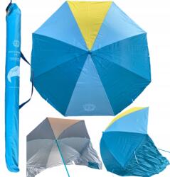 Utendors Sátor-napernyő strand paraván 2in1 türkizkék (5861)