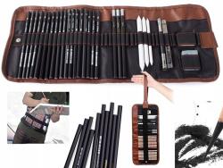 Verk Group Professzionális Művészi Készlet Festéshez És Vázlatokhoz 29db (18235)