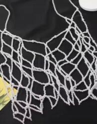 Prettylittlething Fehér Rövid Felső Gyöngyökkel Prettylittlething Vállpántokkal, Univerzális