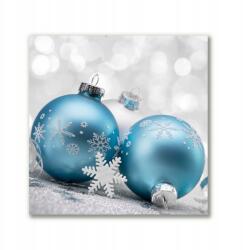 Tulup Canvas fotó 50x50 Bombák Tél Karácsony Dekoráció (ock-50x50-91899879)