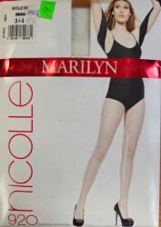 Marilyn Harisnyanadrág Marilyn Nicolle 20 den fehér Milk méret 1/2 (Rajstopy Marilyn Nicolle)