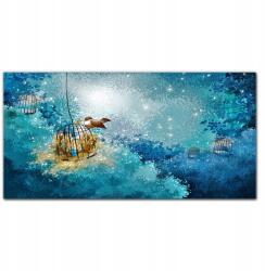 Coloray Vászonkép Állatok Madarak ketrecek bokrok 100x50 (010030010010000018677)