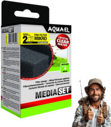 AQUAEL Új Strapabíró Szivacsbetétek Aquael Fan Mikro Plus Szűrőhöz 2 db (5905546198226)
