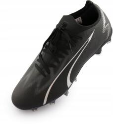 PUMA Futballcipő Puma Ultra Match Fg-ag Black-Asphalt|45 (107347 02)