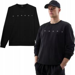 4F Férfi pulóver 4F Longsleeve sportos kapucni nélküli meleg M1009-20S-S (4FWSS24TSWSM1009-20S)