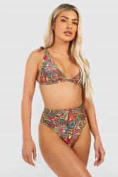 Boohoo KC92314 Boohoo Mintás Paisley Bikini Szett (33) XL