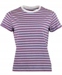 Lee L41FRUED csíkos női póló Retro Multi Stripe Tee I méret S (L41FRUED)