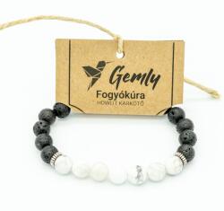 MyVanilla Ásvány Fogyókúrás karkötő Howlit kövekkel!