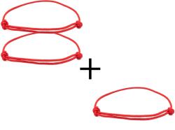 MyVanilla Ásvány Védelmező kabbala karkötő - Piros színben 2+1db AJÁNDÉK