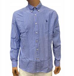 U. S. Polo Assn U. s. Polo Assn. Kék Csíkos Logós Ing (XL) (590230)