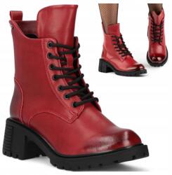 Filippo 37 Filippo Női Workers Természetes Bőr Téli bélelt Bakancs (Filippo DBT7250/25 BK)