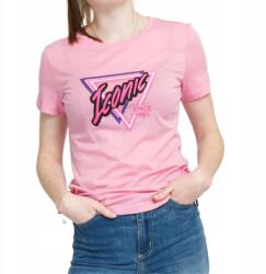 Guess Icon női póló, rózsaszín pamut, légies Xs méret (W2RI14K9RV0 G64W)