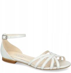 Kotyl Esküvői lapos sarkú szandál Kotyl 0041 Ecru Gyöngyház 41 (KOTYL 0041 BIAŁY PERŁA)