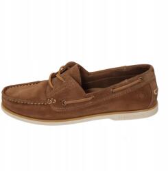 Lumberjack Férfi cipő Lumberjack Navigator bőr elegáns papucs barna méret 41 (SM07804-007 CE001)