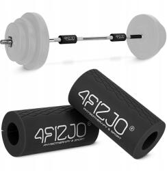 4FIZJO Szilikon Rátétek Griff Súlyzó Rúd Fogantyú Védő Fat Grips 2db (Osłona na gryf do hip thrust i przysiadów)