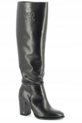 Carinii Térdig Érő Csizma Carinii B8689 Oszlop Fekete Bőr MÉRET38 (B8689-E50-000-000-000)