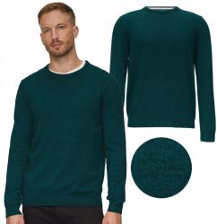 s.Oliver Férfi pulóver s. Oliver sötét türkizkék 3XL Regular Fit kis logó (10.3.11.17.170.2143173.67W0.3XL)