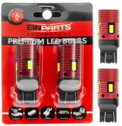 EinParts Led Izzók W21/5W 7440 4 Smd 3570 6000K Canbus 2 Db