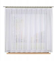 Markizeta Jacquard függöny békák számára Helena 300x160 fehér (MAR_86386)