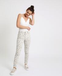 Pimkie Világos Animal Print Nadrág Magas Derékkal (32) (211537)