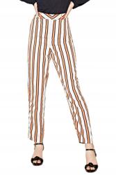 Pepe Jeans világos bézs csíkos nadrág, Size 40 (375673)