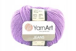 YARNART Jeans Fonal 50g/160m c. 89 lila (epasma)