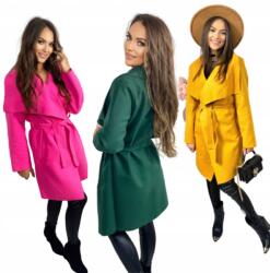 Madeline Fashion Plus Size Flausz Kabát 44 52 Szín Pl