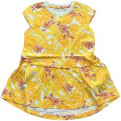 Name it lányka ruha, pamut, sárga, virágokkal méret , 5 éves kortól (13190750)