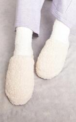  Klasszikus Krémszínű Bebújós Műbőr Papucs Prettylittlething 36-37 (CNI1875)