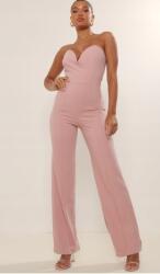 Prettylittlething Rózsaszín Pánt Nélküli Egyenes Szárú Overál Prettylittlething 38