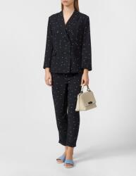 Silvian Heach Fekete Pöttyös Blazer, Size XS, poliészter (389034)