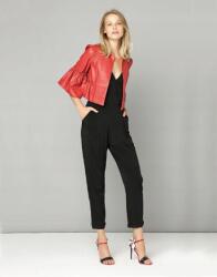  Xtsy Fekete Borítékos Dekoltéjú Overál (s) (375484)