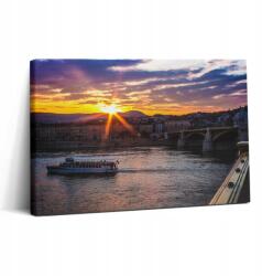 Wallfluent Canvas Vászonkép Ökológiai Előszobába Hajó Budapesten 30x20 (010030010150000075733)