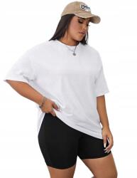 Shein Curve Fehér Póló, Casual , Basic 44 XXL__XXL