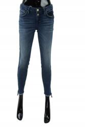 Tom Tailor Sötétkék Farmernadrág, koptatott, Size 27 (382779)