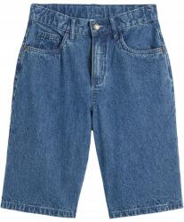 Bonprix 152 Fiú Farmer Rövidnadrág, kék