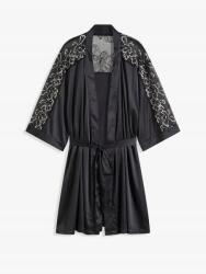 Bonprix 40/42-ES Szatén Kimonó Fürdőköpeny