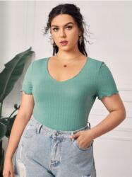 Shein Női Póló Klasszikus Zöld 42 XL
