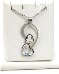 Nagy Szíves NAGY SZÍVES VIOLIN nyaklánc (crystal és white patina) (2023060622)