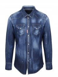 Dsquared2 luxus férfi farmer ing -40% eredeti IT48/M (S74DM0421 S30341)