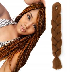Beautiona Szintetikus Haj Copf Szálak, A7 Barna, 120cm, copfokhoz, dreadekhez (by-beauty)