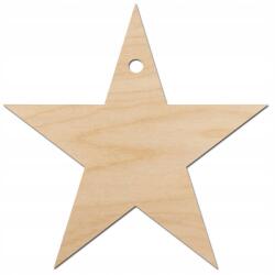 Loveart Csillag fa dekoráció rétegelt lemezből Loveart Decoupage dekoráció (LOV-Sklejka)